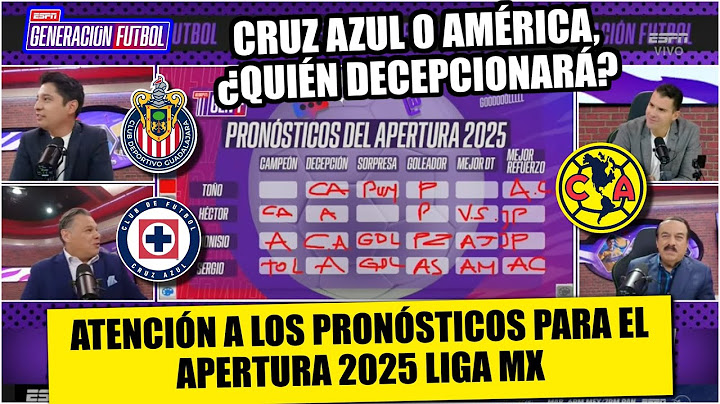 Huerta SENTENCIÓ: América será la DECEPCIÓN y Chivas la SORPRESA del Apertura LIGA MX | Generación F