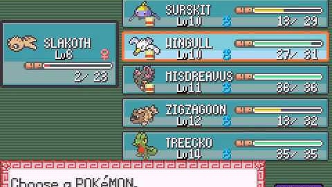 Pokemon Burning Ruby (GBA / Game Boy Advance) - Vizzed.com GamePlay (rom hack)