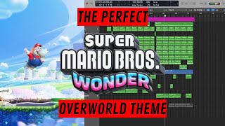 Video thumbnail of "I made the perfect SUPER MARIO BROS WONDER ahh beat! (Overworld Edition)"