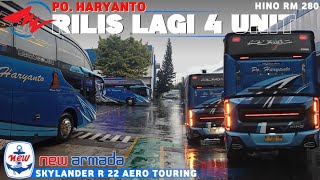 LUAR BIASA....! RILIS bus PO HARYANTO dari KAROSERI NEW ARMADA TERBARU