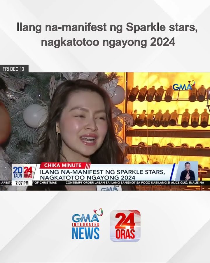Ilang na-manifest ng Sparkle stars, nagkatotoo ngayong 2024 | 24 Oras