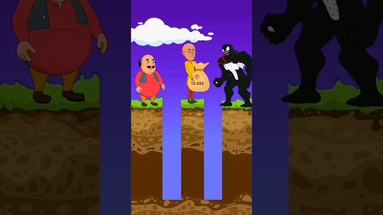 who Helped Patlu Motu or Venmo Motu Patlu funny video bheter cartoon 