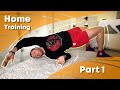 Home training with grappling drills. Part 1