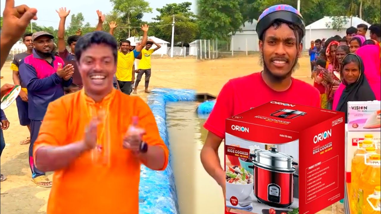 Who will win this tough challenge is a cycling race on water