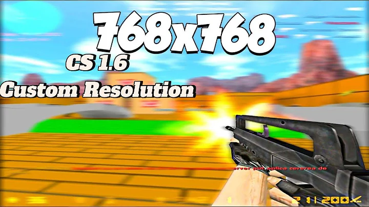 CS 1.6 Custom/Stretched Resolution tutorial (Steam & Cracked)