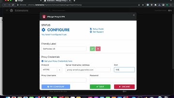How to connect to GoProxies via IP Burger extension?