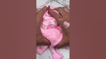 BEST WAY TO MAKE SIZZLY INFLATABLE BUTTER SLIME 💦 #Shorts