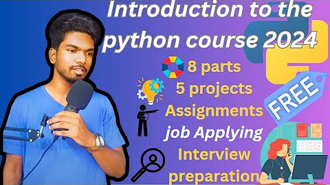 Python course for beginner to advanced level in English | Python ...