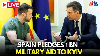 LIVE: Spain Pledges 1bn in Military Aid To Kyiv as Zelensky Visits Spain | Ukraine-Spain | N18G