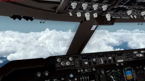 P3D v4 PMDG 737,747,777 Landing compilation with cockpit view