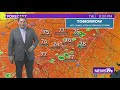 Hot and humid tomorrow before rain and cooler weather returns