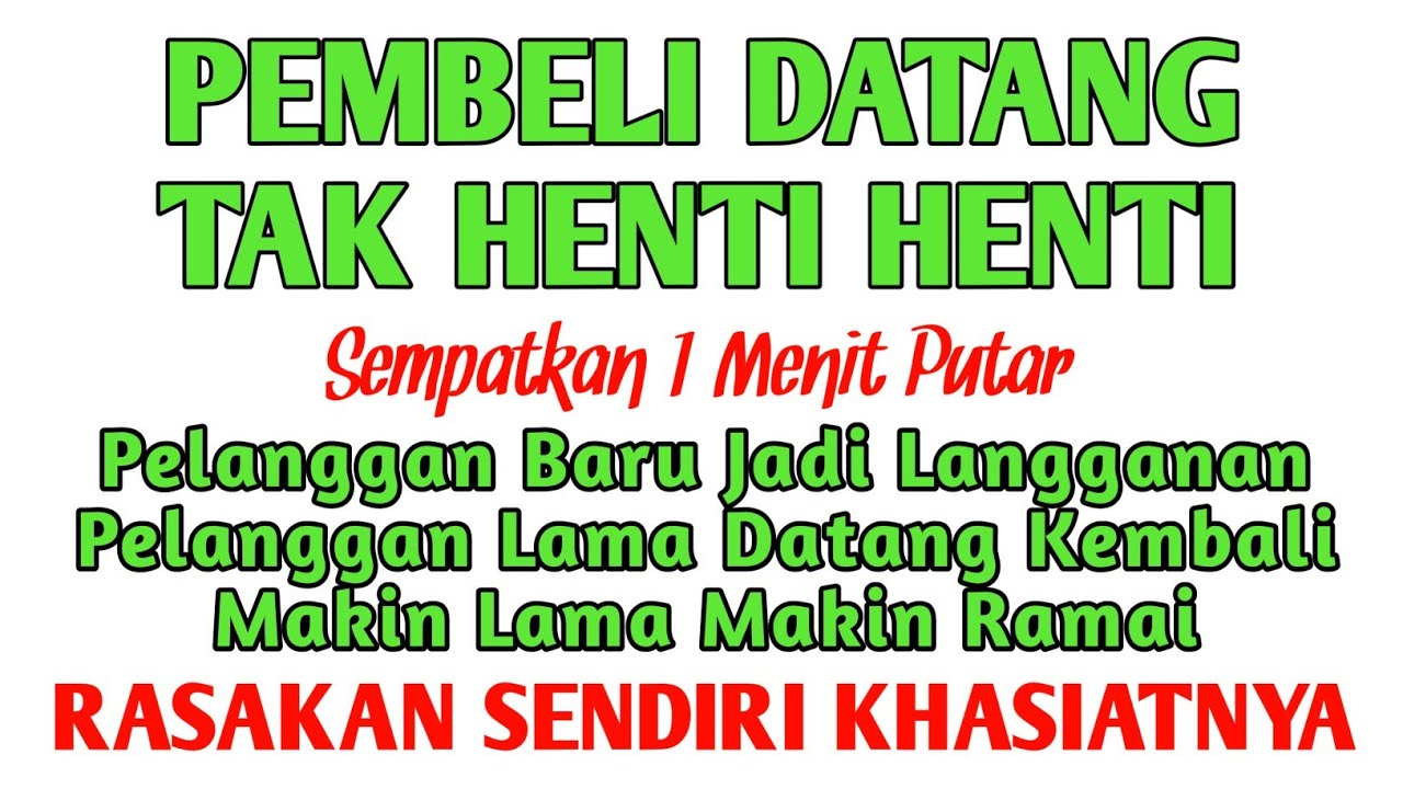 SESEPIH APAPUN USAHAMU كُنْ فَيَكُونُ BISA DI LARISKAN DENGAN AYAT INI, SEMOGA MENDAPAT BERKAH