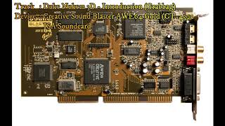 Duke Nukem 3D - Intro (Grabbag) comparison of 76 wavetable/MIDI devices