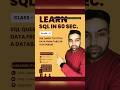 🔴 Class 5 - SQL query to fetch data from table #sql #sqltutorialforbeginners