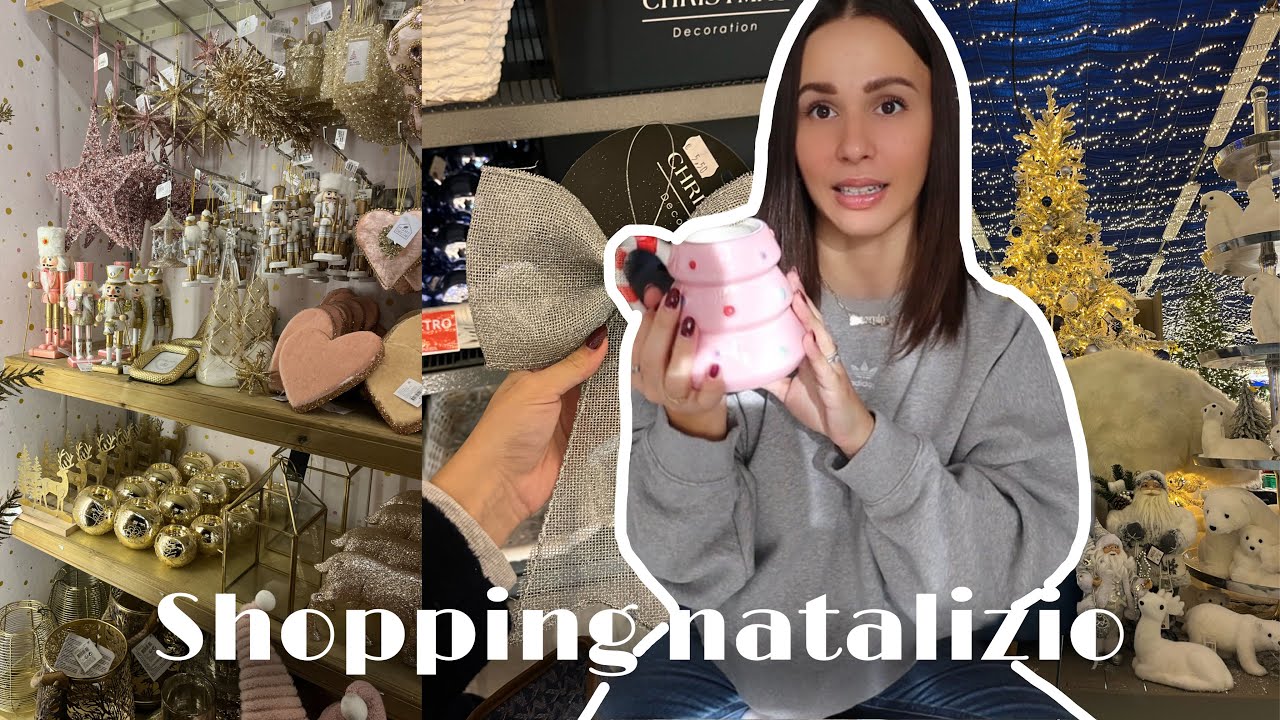 SHOP WITH ME & HAUL decorazioni di Natale per il mio monolocale!