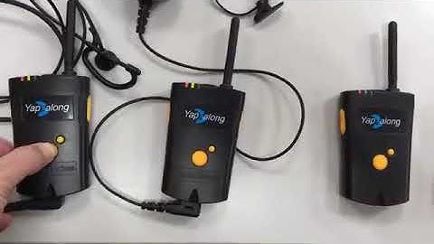 New Comms Sets Guide to Use Jan 2018