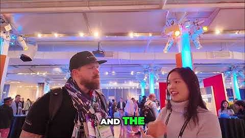 Gaia AI at SmartCon 2025 with Samsung Phone