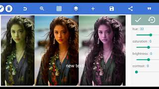 Japanese girl photo editing tutorial with Pixellab Application. Full Tutorial screenshot 4