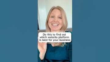 WHICH WEBSITE PLATFORM IS BEST FOR YOUR BUSINESS?  Find out right now!