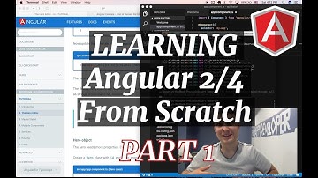 LEARNING Angular 2/4 From Scratch | PART 1 | Tour of Heroes