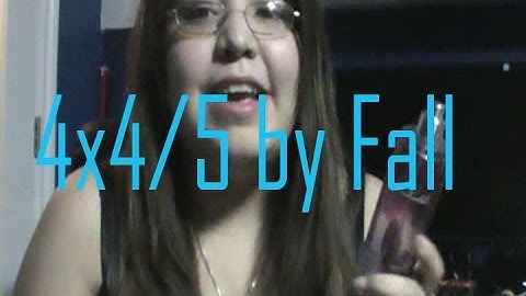 Finish 4x4 Finale/Finish 5 by Fall Intro