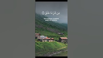 Surat Al-Falaq (The Daybreak) ,surah falaq qirat  | سورة الفلق|