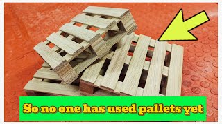 Nobody has used pallets like this before !DIY