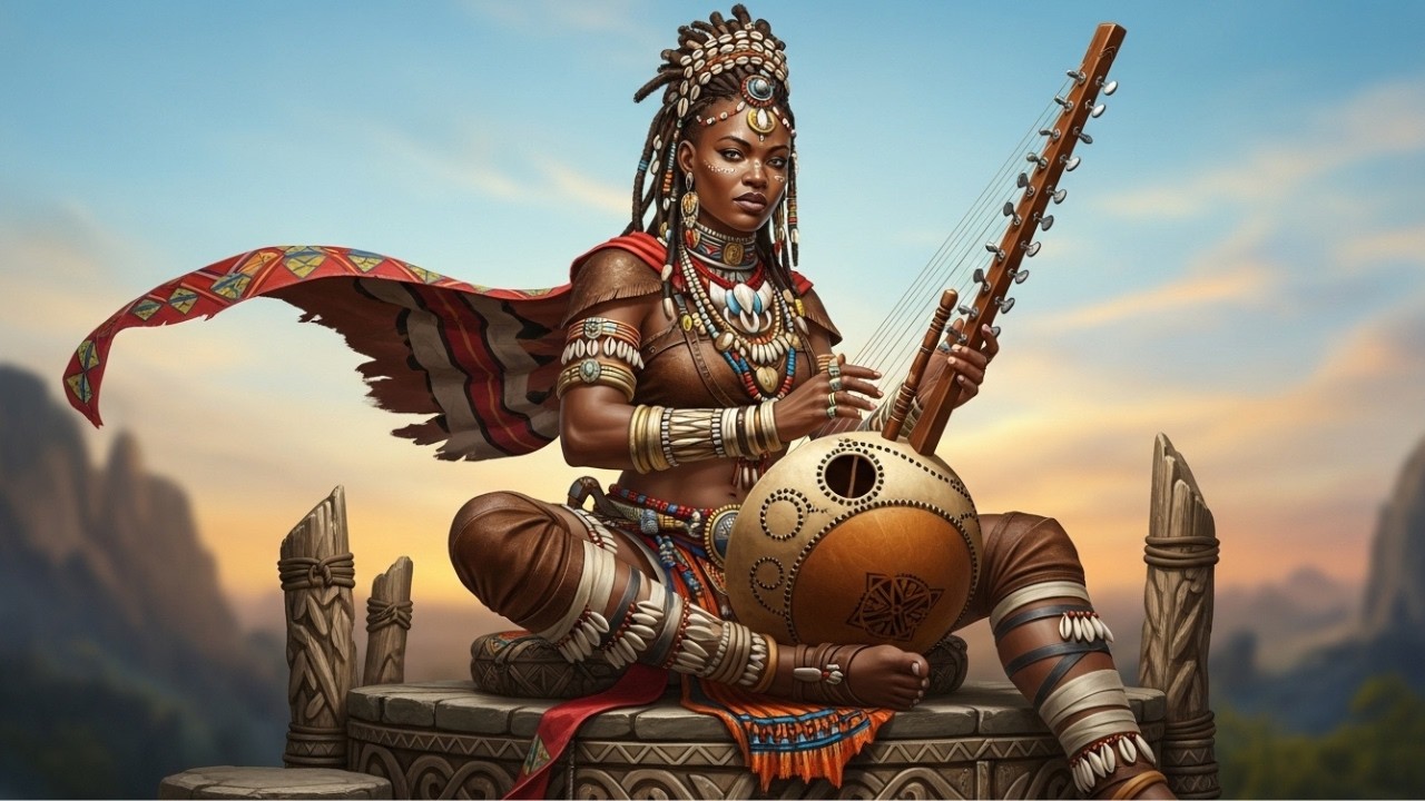 Les Amazones d’Afrique – I Play the Kora | Elephant March| African warrior spirit | Ancestors