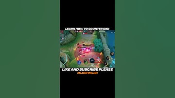 How to win Cici with 1 hit on Exp Lane - YUZHONG GAMEPLAY-MLBB