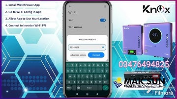 How to Connect Knox Hybrid Krypton Inverter With Wifi and Watch Power App Online Step By Step