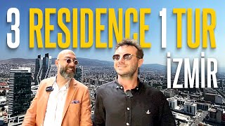 Bir Günde 3 Rezidans Turu İzmirin Kuleleri Vlog 43