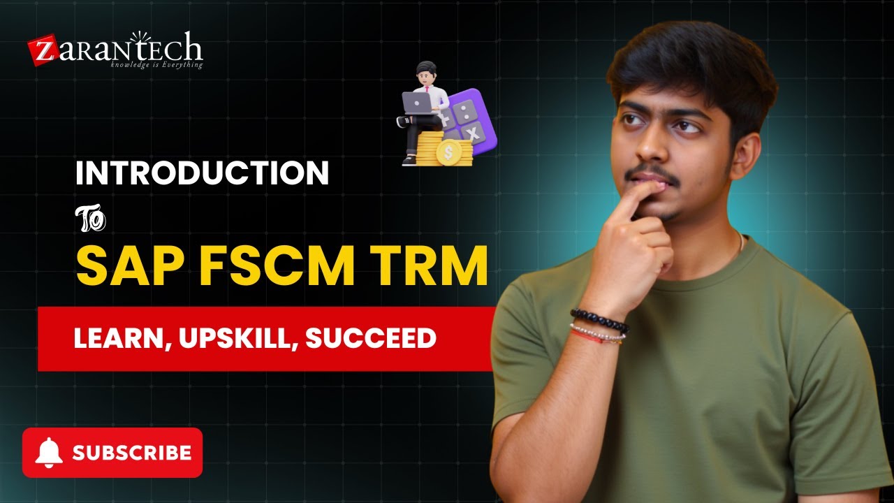 Introduction to SAP FSCM TRM | ZaranTech - YouTube