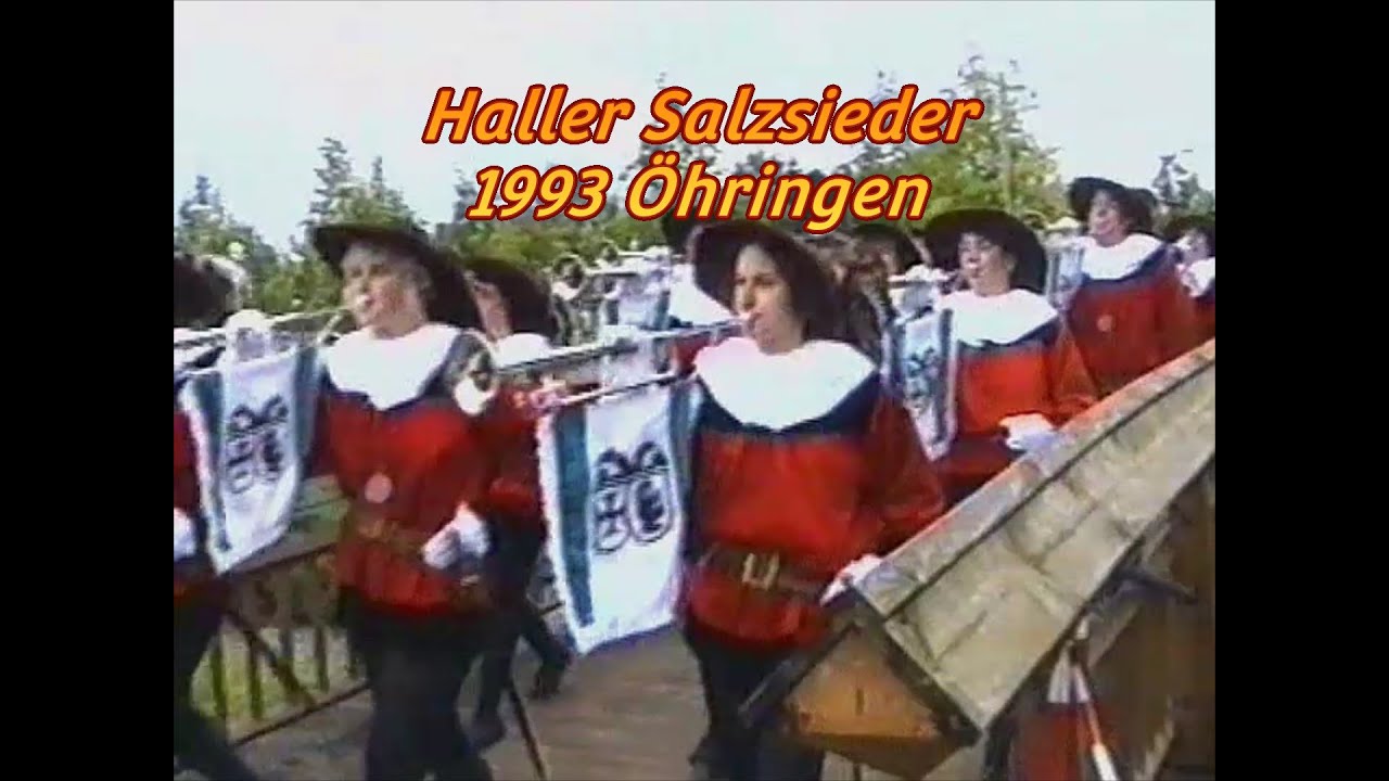 Heimattage Baden Württemberg 1993 Öhringen -Auftritt Großer Siedershof Schwäbisch Hall -Salzsieder