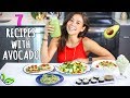 7 VEGAN RECIPES WITH AVOCADO!🥑Yovana