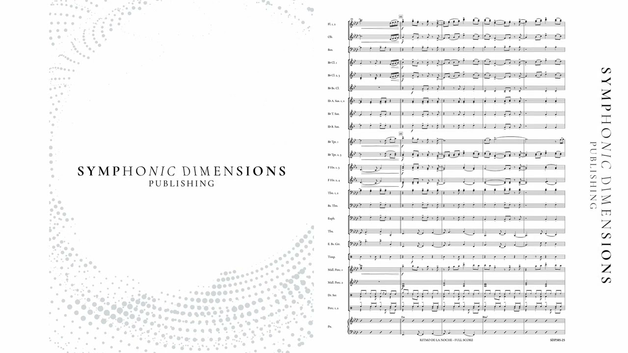 SDP385-25 RITMO DE LA NOCHE (Concert Band) - Matthias K. Weber