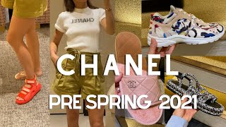 CHANEL SPRING SUMMER 2021 TRY ON