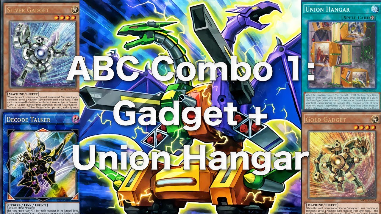 ABC Combo 1:Gadget + Union Hanger= ABC Buster and Decode Talker! - YouTube