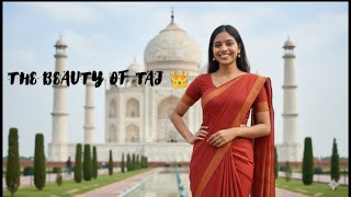 Ai Girl Explains The Beauty Of Taj Mahal Incredible India Ai Short Video