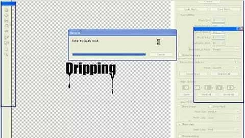 Create a dripping text effect using Adobe Photoshop