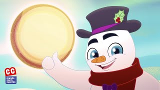 Video thumbnail of "Frosty The Snowman, Juana, Villancico Clásico En Ingles Animado - Mundo Canticuentos"