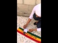 Muslim Oromo Girl Burning Ethiopian Flag Muslim Oromo Girl Burning Ethiopian Flag