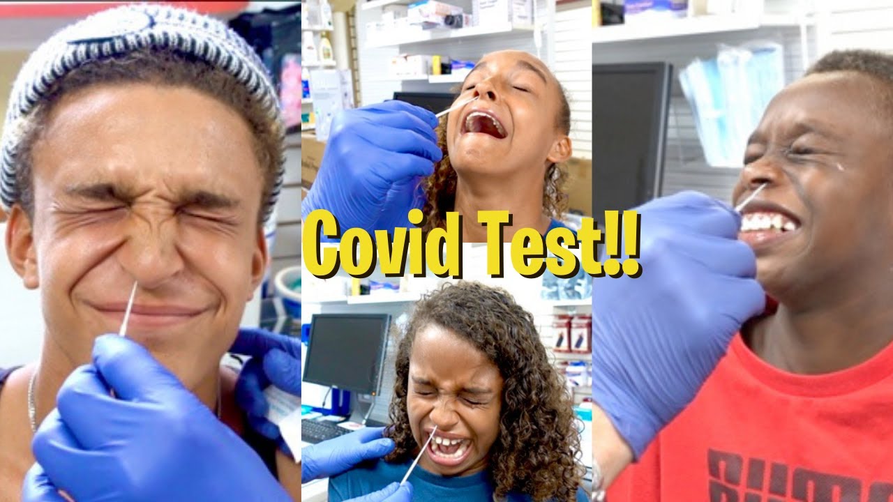 Tears & Laughter! Family Covid Test for the Junior Olympics! - YouTube