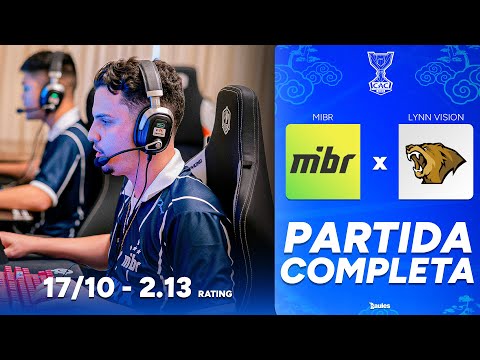MIBR vs LYNN VISION - PARTIDA COMPLETA COM GAULES - ASIA CHAMPIONSHIP