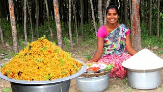 Instant Breakfast recipe | PORI UPMA Recipe | Cooking In Village Style | Upma Recipe | Testy Food