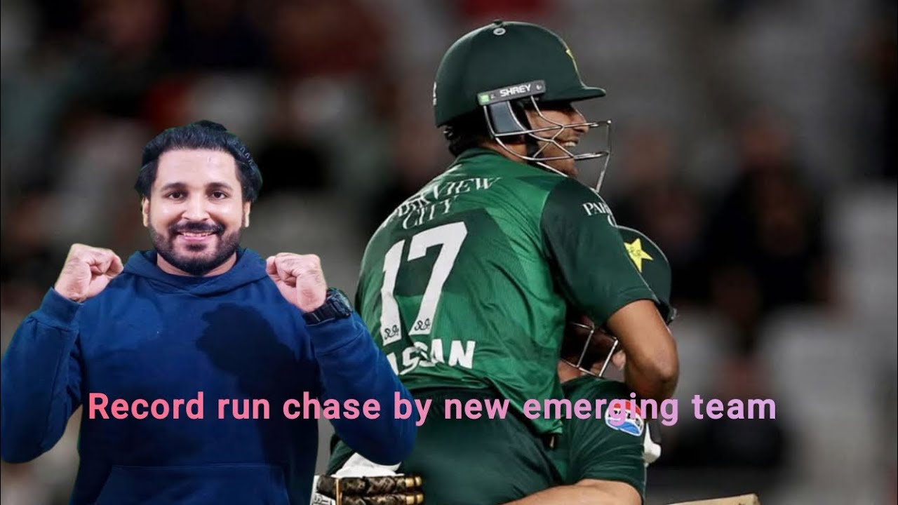 Pakistan Ran Ran Ran Ran Ran Record Run chase by pakistan #cricketmatch #pakvsnz #cricket - YouTube