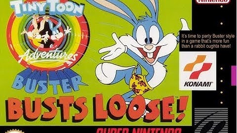 Tiny Toon Adventures : Buster Busts Loose Normal Mode Tutorial Playthrough (With Commentary,SNES)