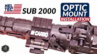 KEL TEC SUB 2000 Optic Mount Installation Video by M*CARBO KEL TEC SUB 2000 Accessories