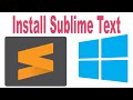 How to install Sublime Text 4 on Windows | TSH DEV CAMBO