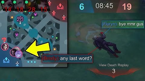GUSION IMPOSSIBLE EPIC COMEBACK…☠️ (Intense comeback) - Mobile Legends