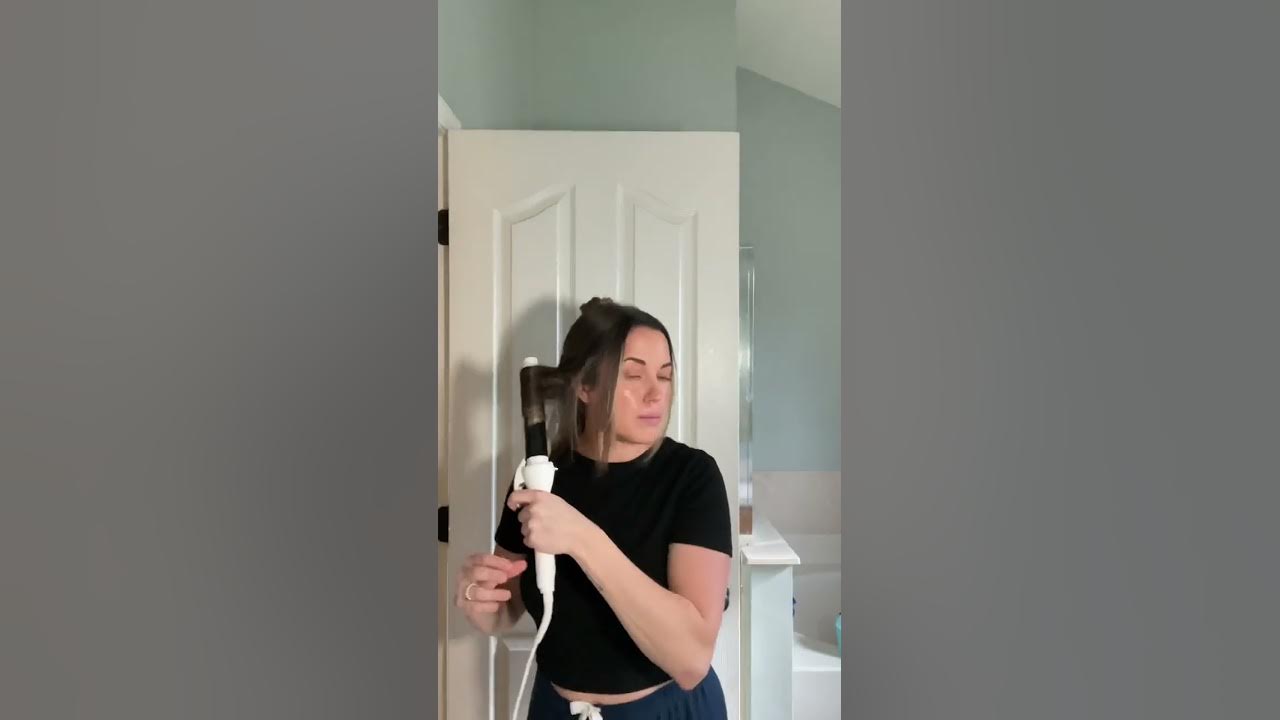 How to use a clamp curling iron Easy hairstyle tutorial YouTube